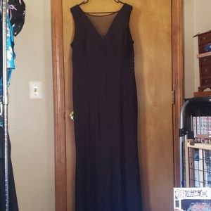Long black dress